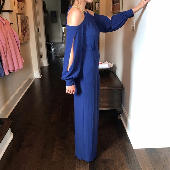 Grecian BCBG jumpsuit - Picture 2 of 3